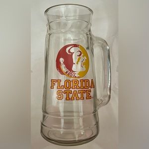 Vintage Florida State Seminole Beer Mug